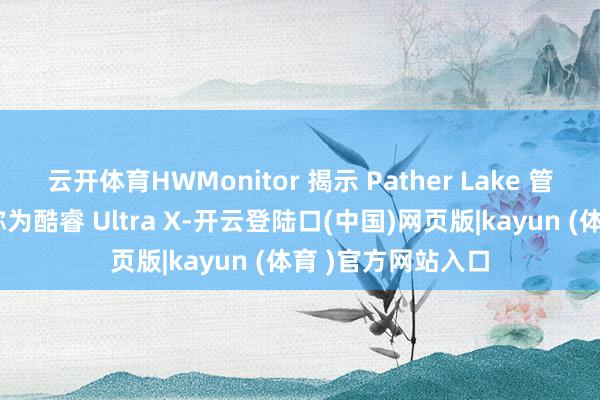云开体育HWMonitor 揭示 Pather Lake 管制器定名，部分称为酷睿 Ultra X-开云登陆口(中国)网页版|kayun (体育 )官方网站入口